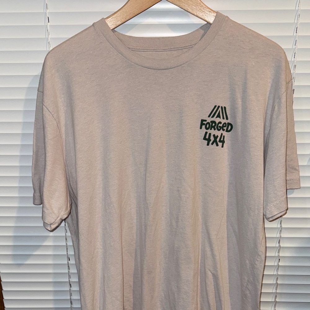 Tan Short Sleeve Men's Tee